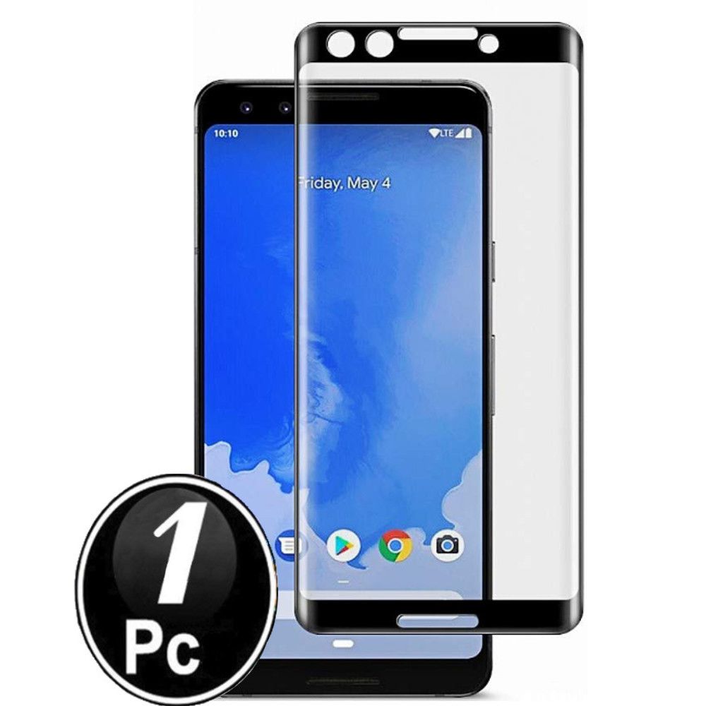 marque generique - Google Pixel 3 Vitre protection d'ecran en verre trempé incassable protection integrale Full 3D Tempered Glass FULL GLUE - [X1-Noir] - Autres accessoires smartphone