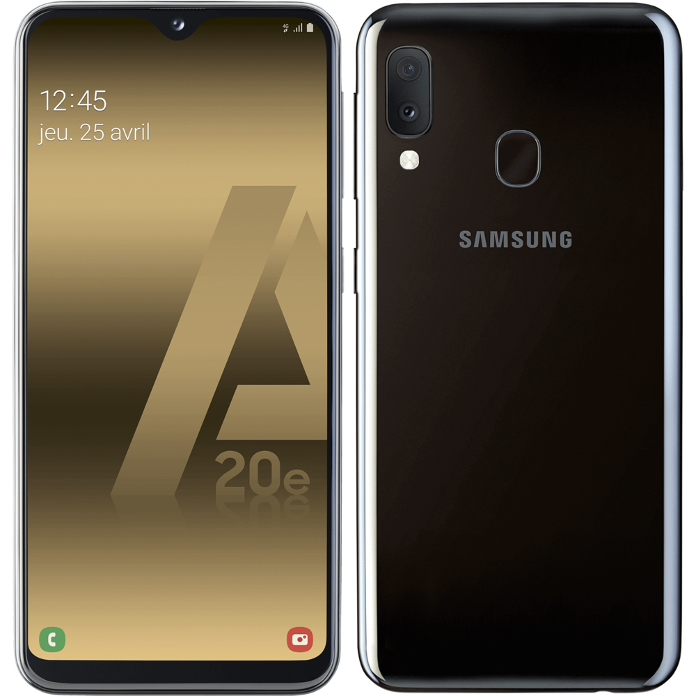 Samsung - Galaxy A20e - 32 Go - Noir - Smartphone Android
