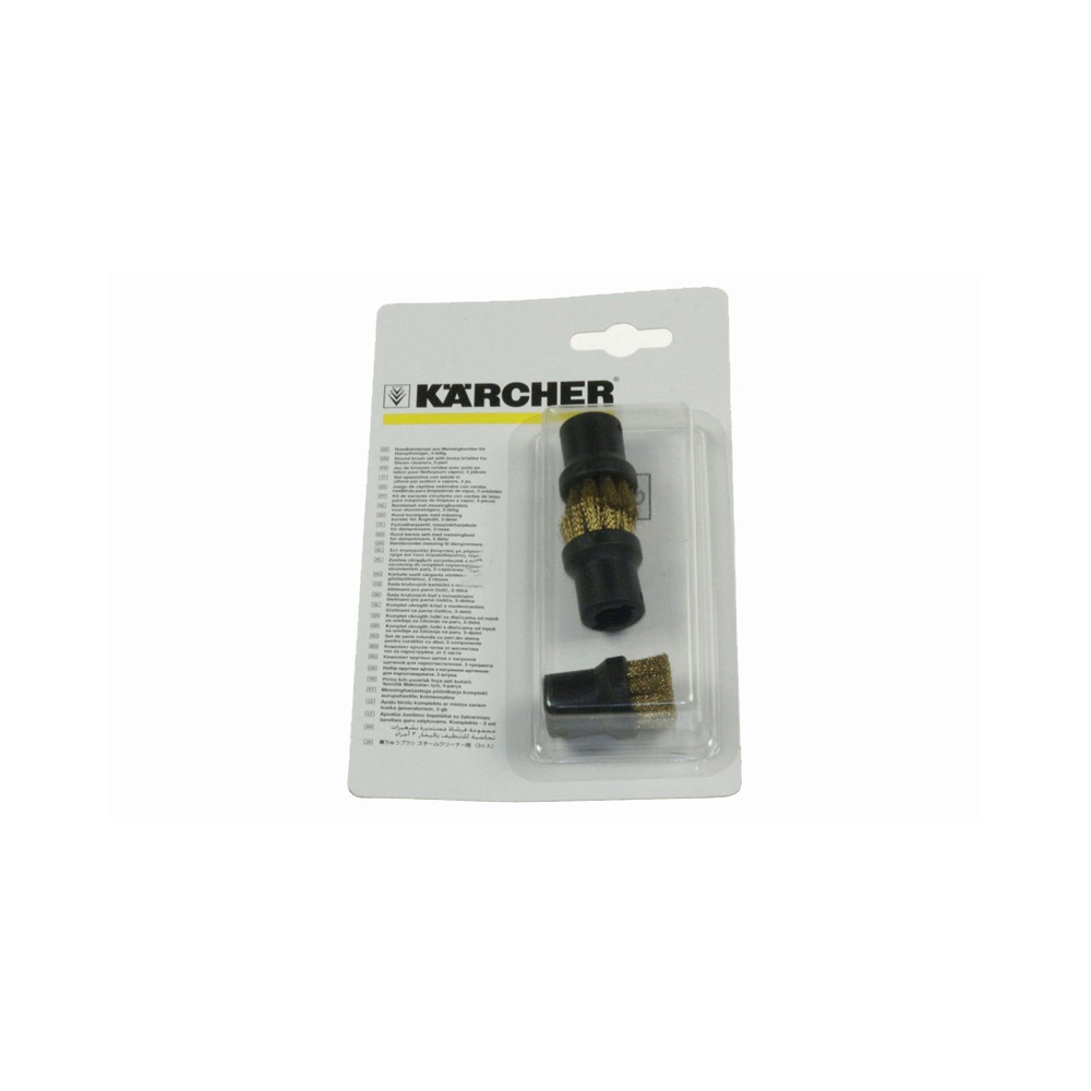 Karcher - PETITE BROSSES X3 POUR PETIT ELECTROMENAGER KARCHER - 28630610 - Accessoire entretien des sols
