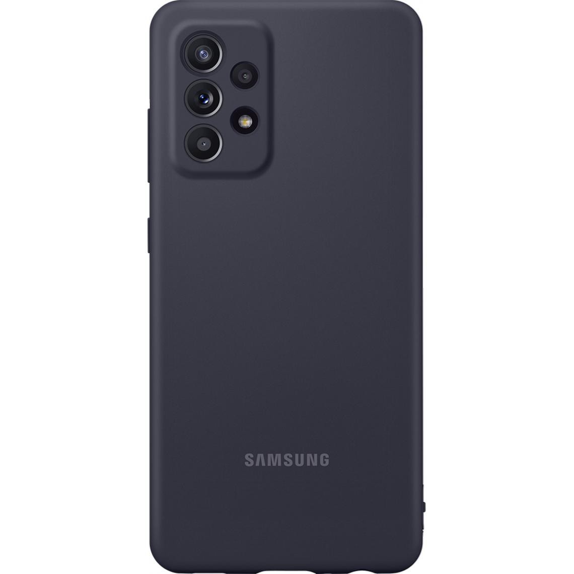 Samsung - Coque Silicone pour Galaxy A52 4G/5G - Noir - Coque, étui smartphone