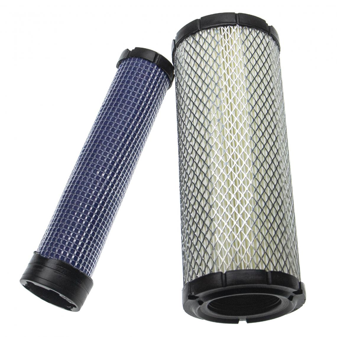 Vhbw - vhbw Lot de filtres compatible avec Yanmar VIO45-5, VIO50-2, VIO50-2A, VIO50-3 engin de chantier; 1x filtre interne, 1x filtre extérieur - Autre appareil de mesure