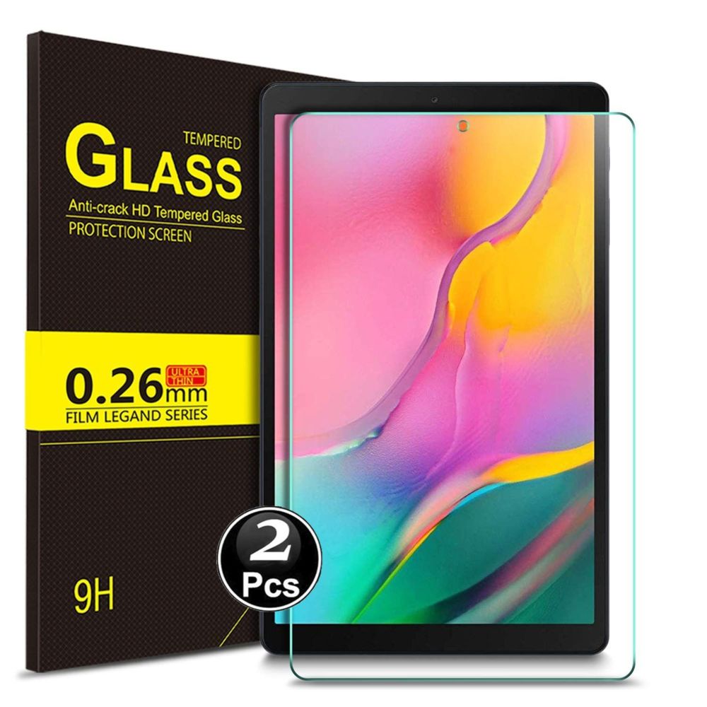 marque generique - Vitre protection ecran pour Samsung Galaxy Tab A 10.5 SM-T510 / T515 Verre trempé incassable lot de [X2] Tempered Glass - Autres accessoires smartphone