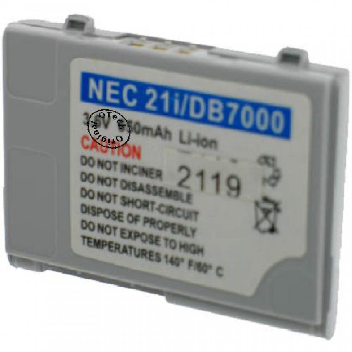 Otech - Batterie compatible pour NEC 21I - Batterie téléphone
