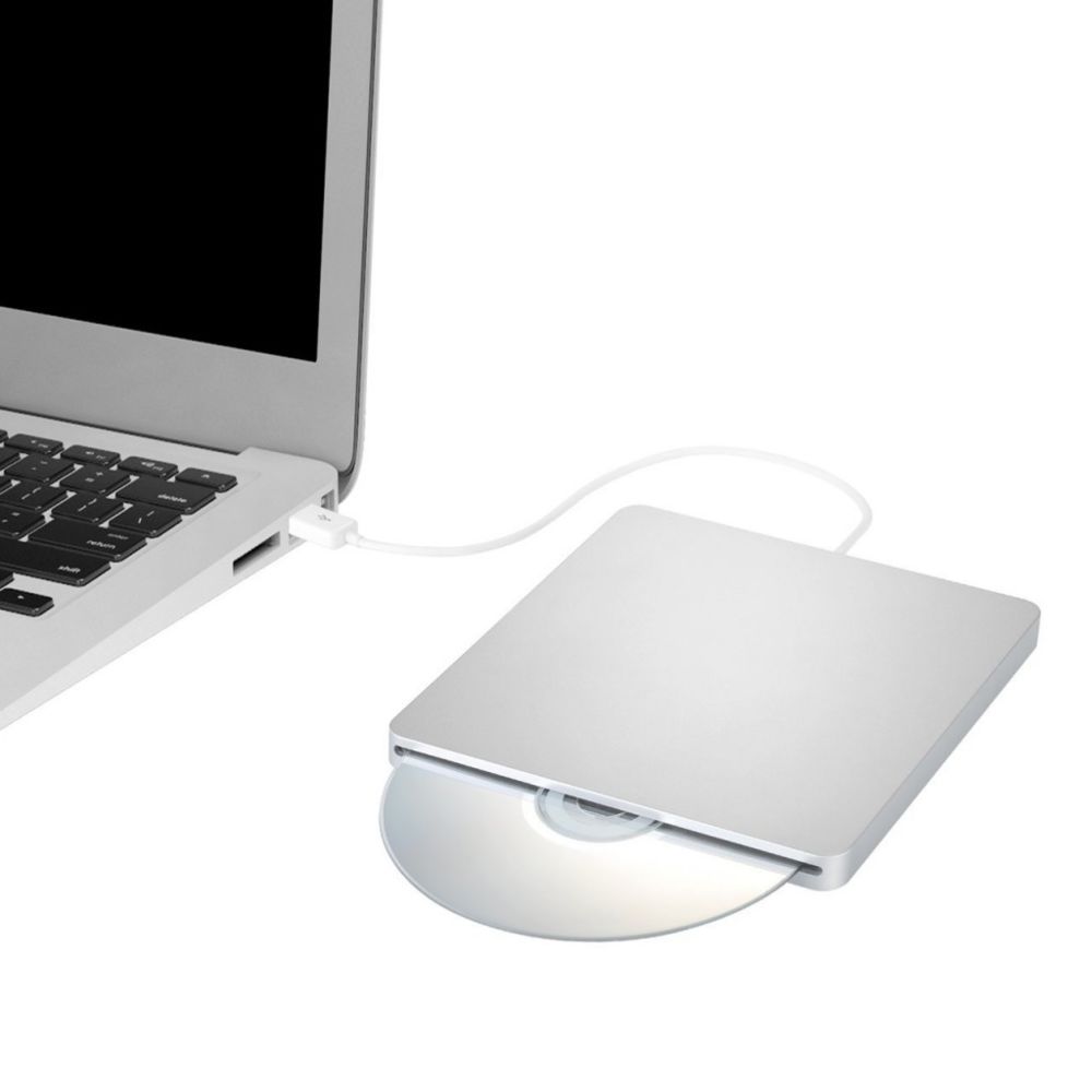 marque generique - Alpexe® Graveur Lecteur Externe USB CD RW & DVD-R Lecteur optique CD Graveur USB 2.0 compatible avec Windows 98 / ME / 2000 / XP - Effets à LED