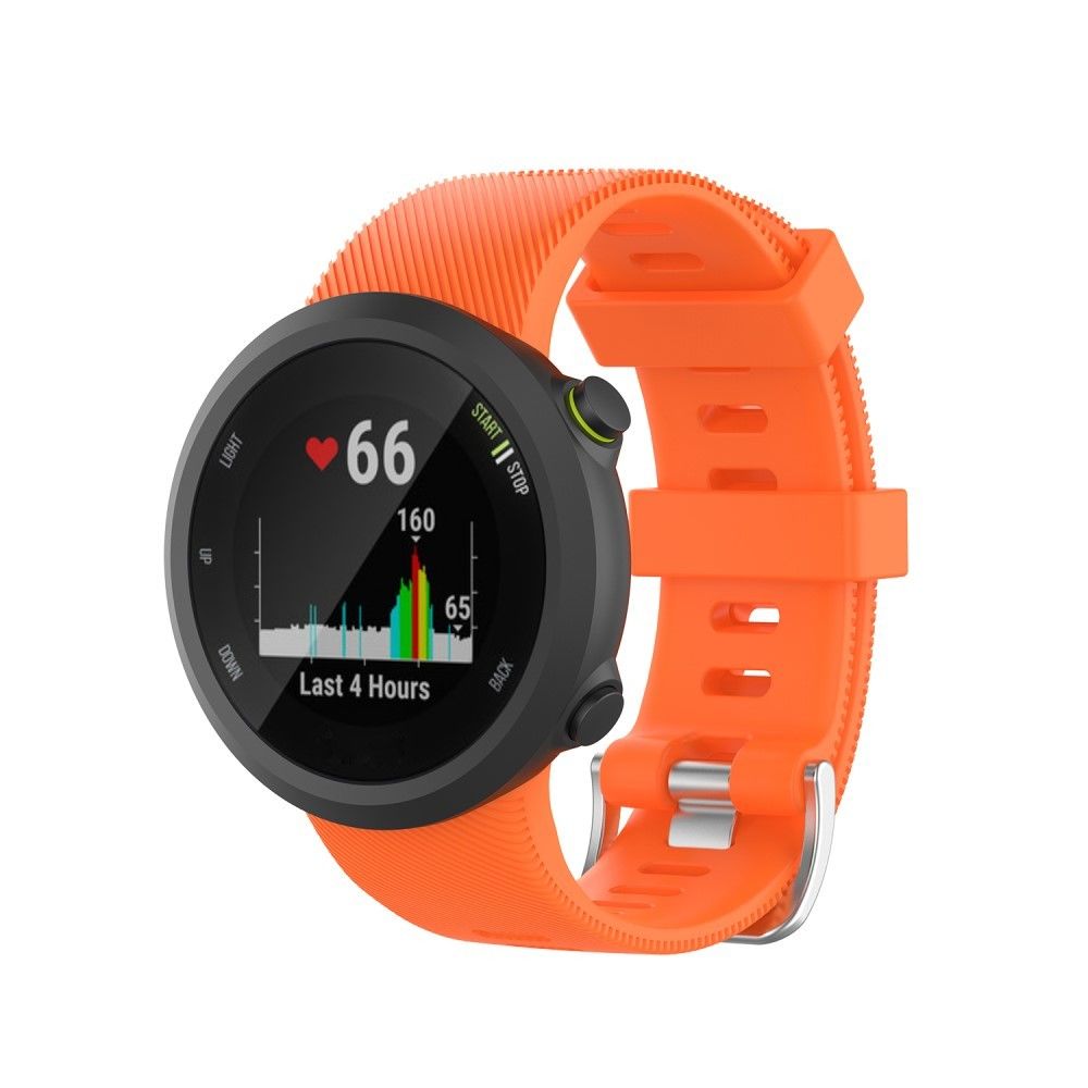 marque generique - Bracelet en silicone orange pour votre Garmin Swim 2 - Accessoires bracelet connecté