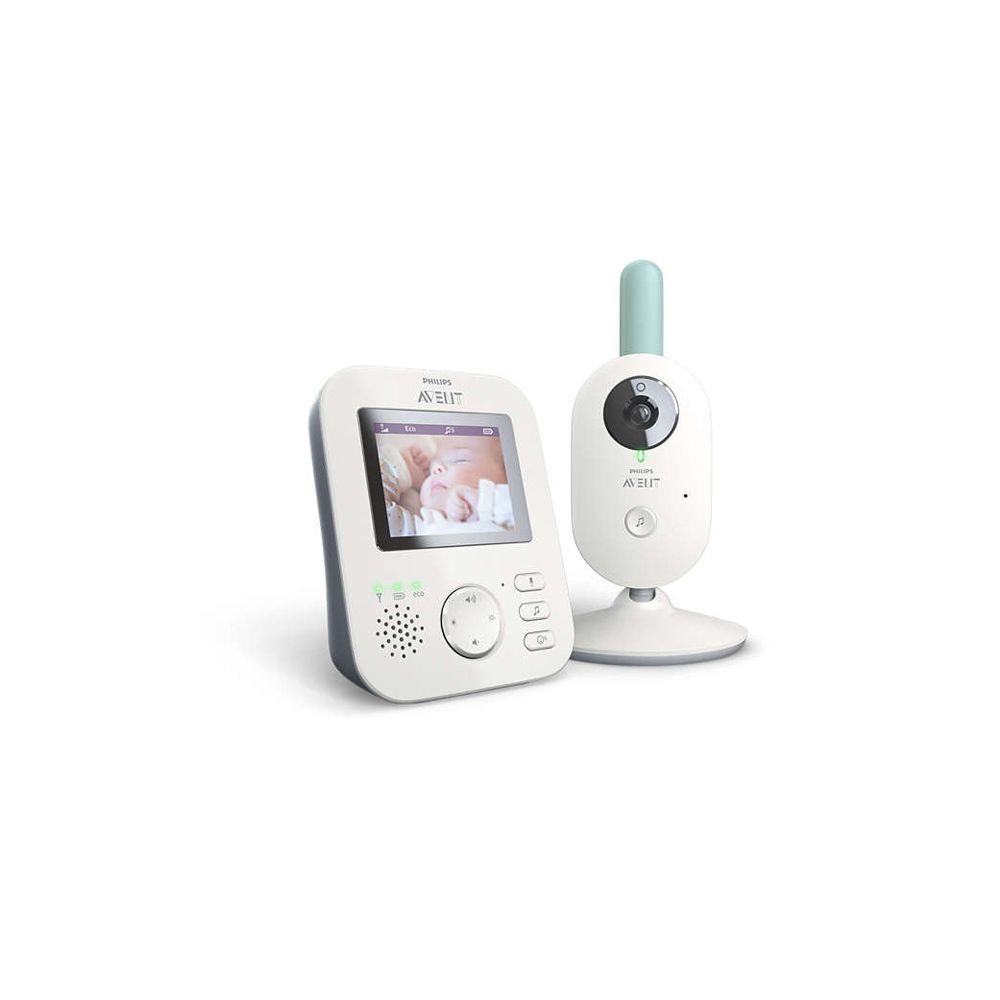 Philips Avent - Ecoute-bébé Vidéo 2,7 pouces - SCD620/01 - Babyphone connecté