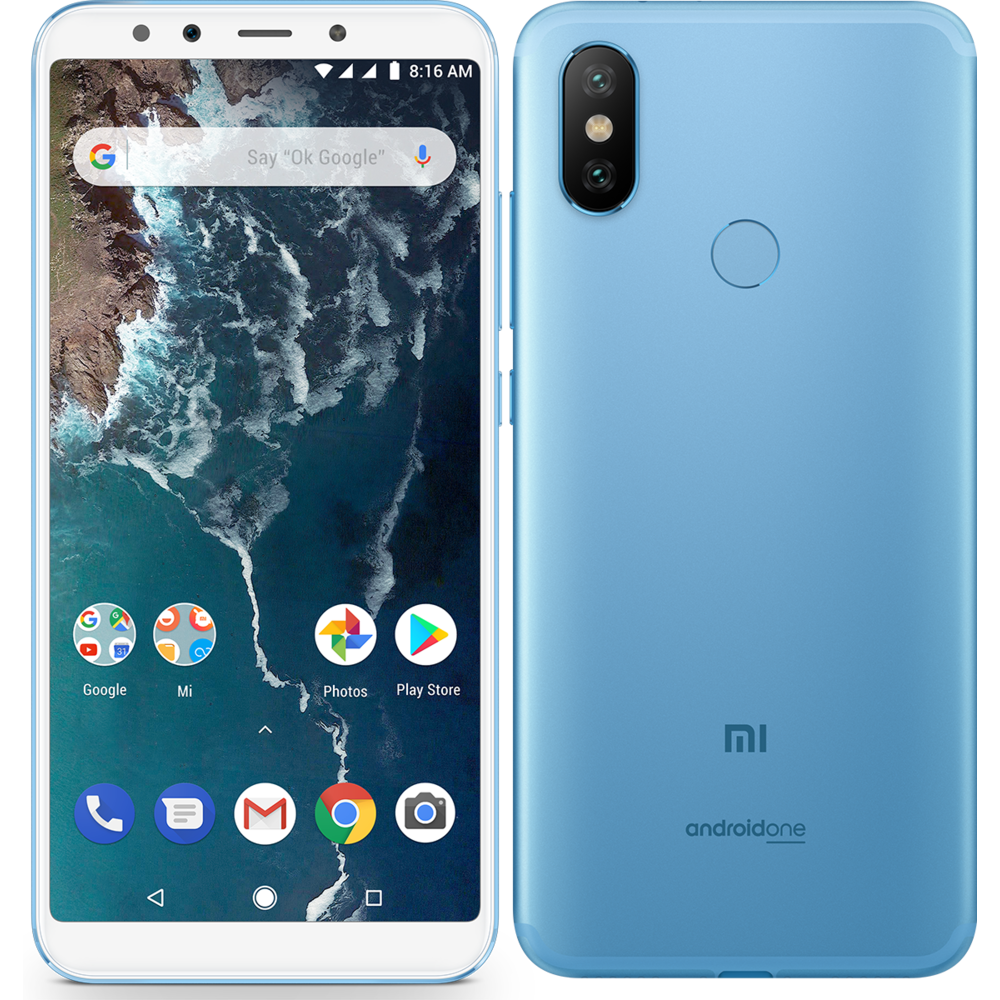 XIAOMI - MI A2 - 32 Go - Bleu - Smartphone Android