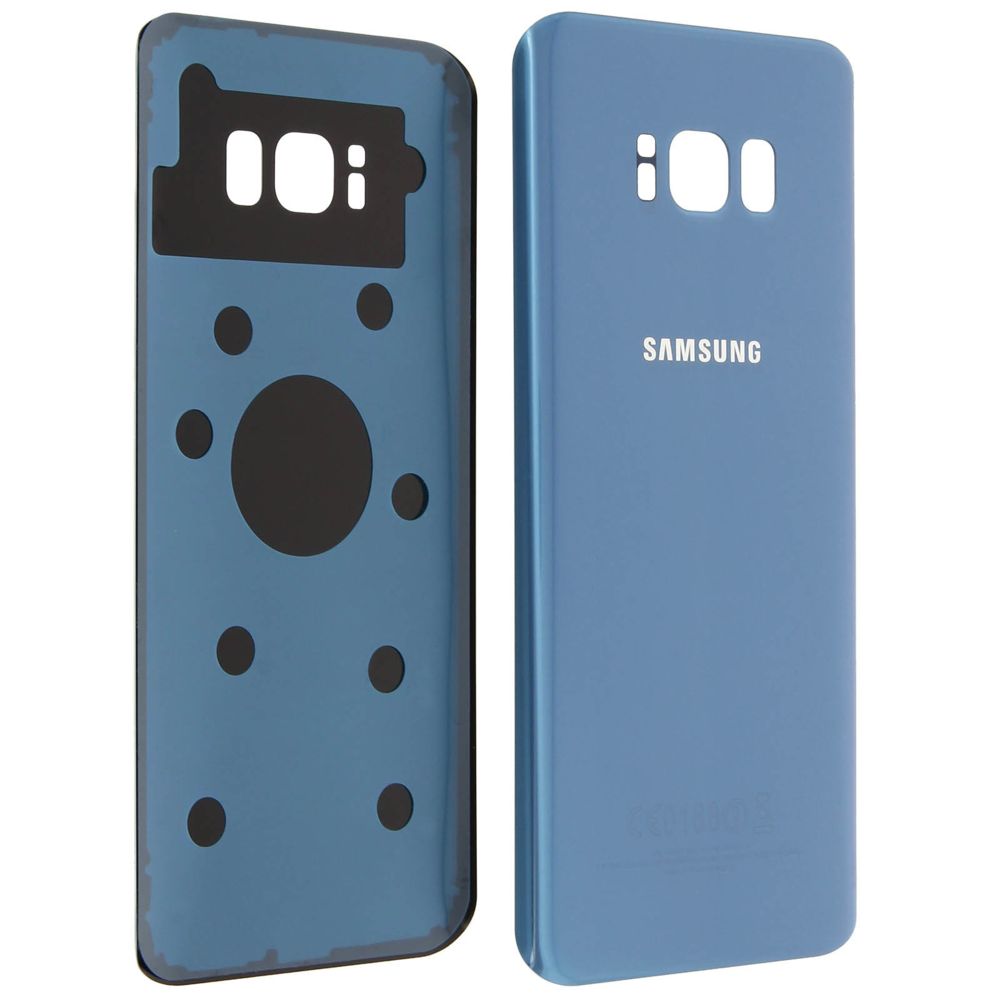Samsung - Cache Batterie Galaxy S8 Plus Original Samsung Vitre Arrière bleu - Autres accessoires smartphone