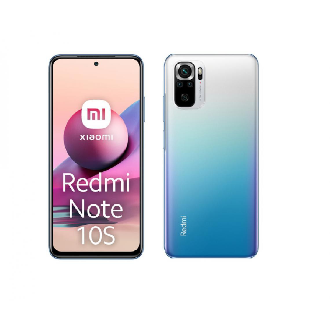 XIAOMI - Redmi Note 10S - 64 Go - Bleu - Smartphone Android