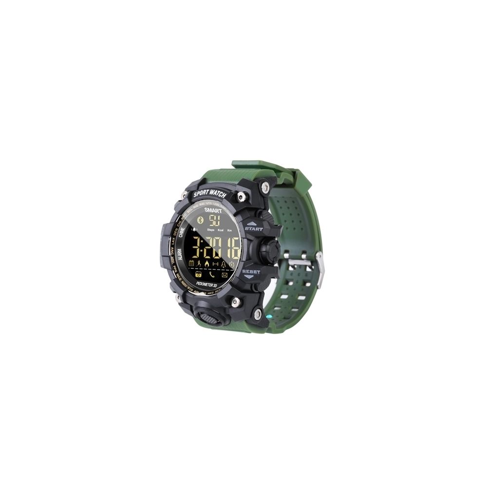 Wewoo - Montre connectée EX16S Sports Smart Watch IP67 Étanche Extérieure Bluetooth Télécommande Pedemeter Longue Veille - Montre connectée
