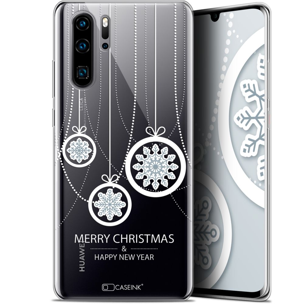 Caseink - Coque Pour Huawei P30 Pro (6.47 ) [Gel HD Collection Noël 2017 Design Christmas Balls - Souple - Ultra Fin - Imprimé en France] - Coque, étui smartphone