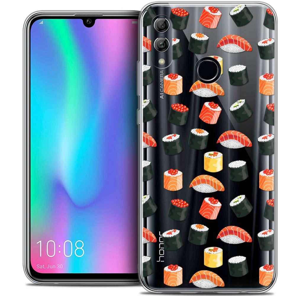 Caseink - Coque Housse Etui Huawei Honor 10 LITE (5.8 ) [Crystal Gel HD Collection Foodie Design Sushi - Souple - Ultra Fin - Imprimé en France] - Coque, étui smartphone