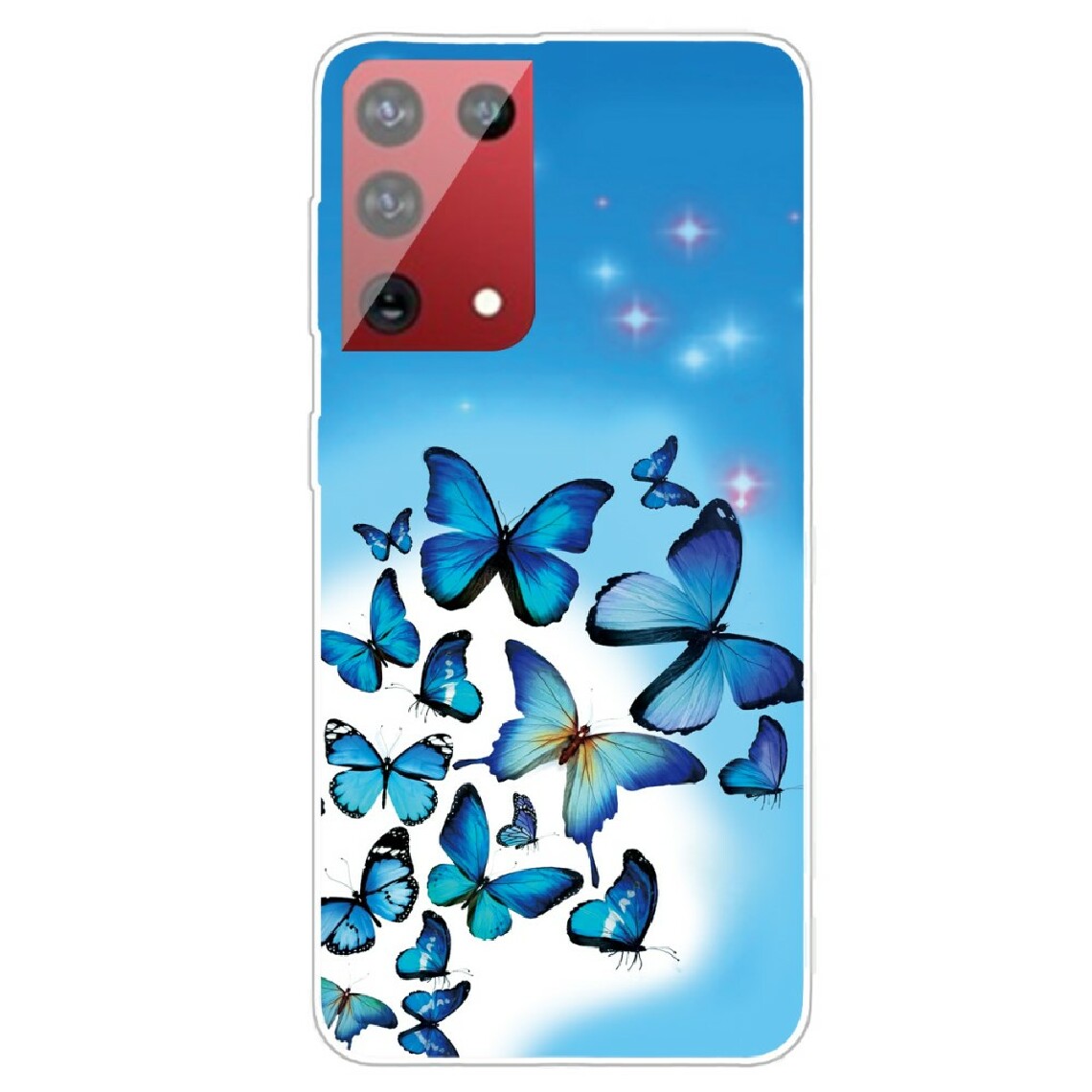Other - Coque en TPU impression de motif transparent élevé papillon pour votre Samsung Galaxy S30 Ultra - Coque, étui smartphone