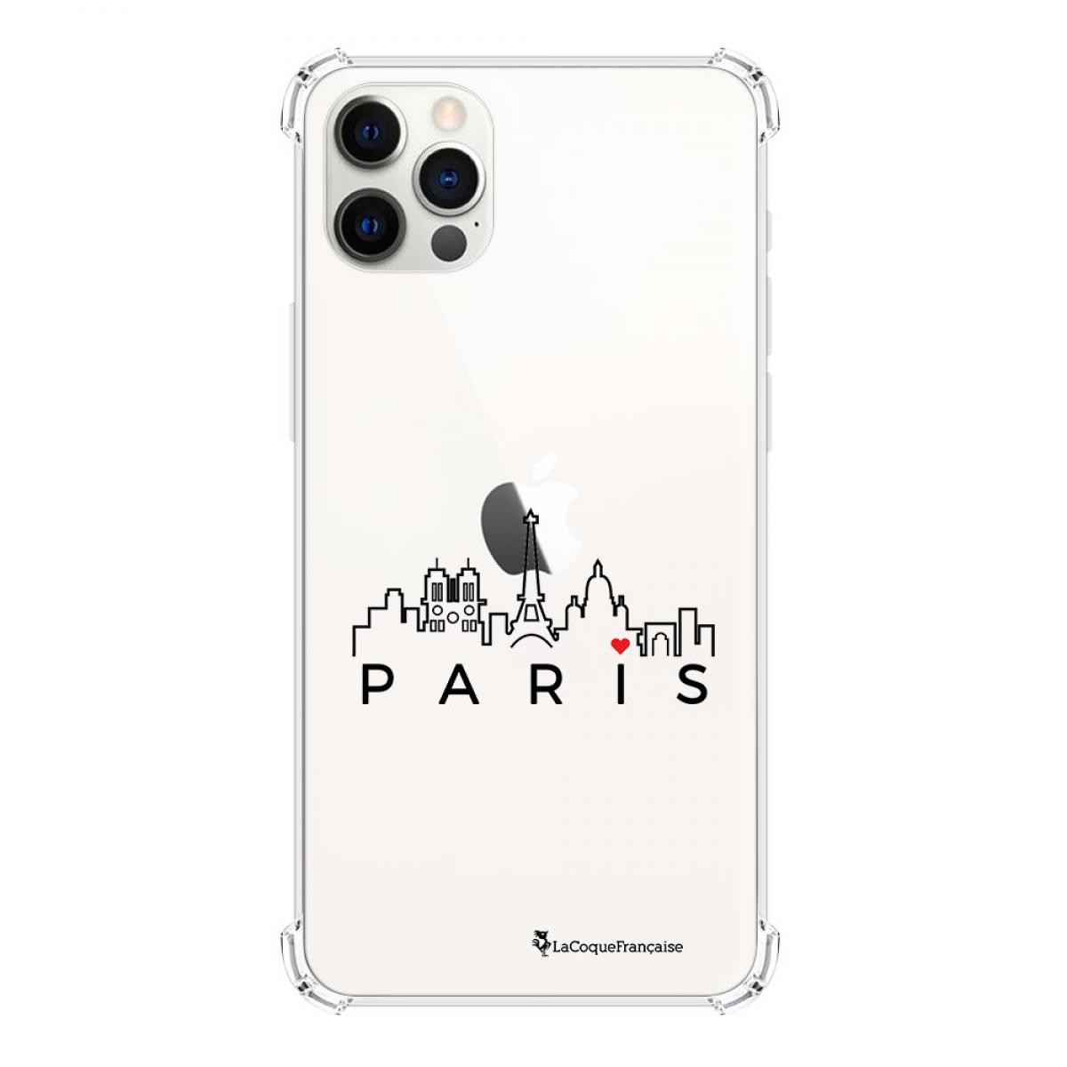 La Coque Francaise - Coque iPhone 12 Pro Max anti-choc souple angles renforcés transparente Skyline Paris La Coque Francaise - Coque, étui smartphone