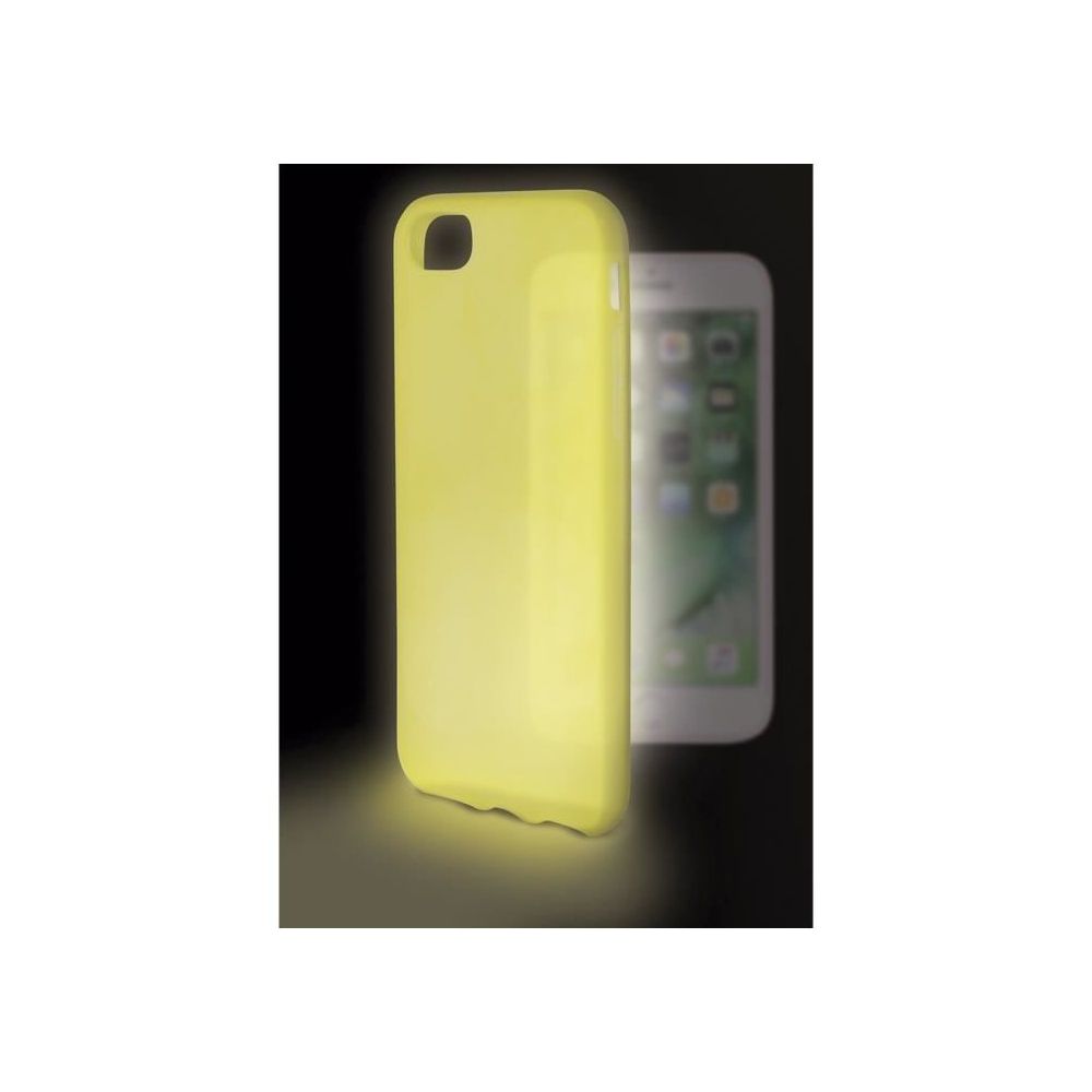 marque generique - KSIX Coque de protection brillant Sense Lumen pour Iphone 7 Jaune - Coque, étui smartphone