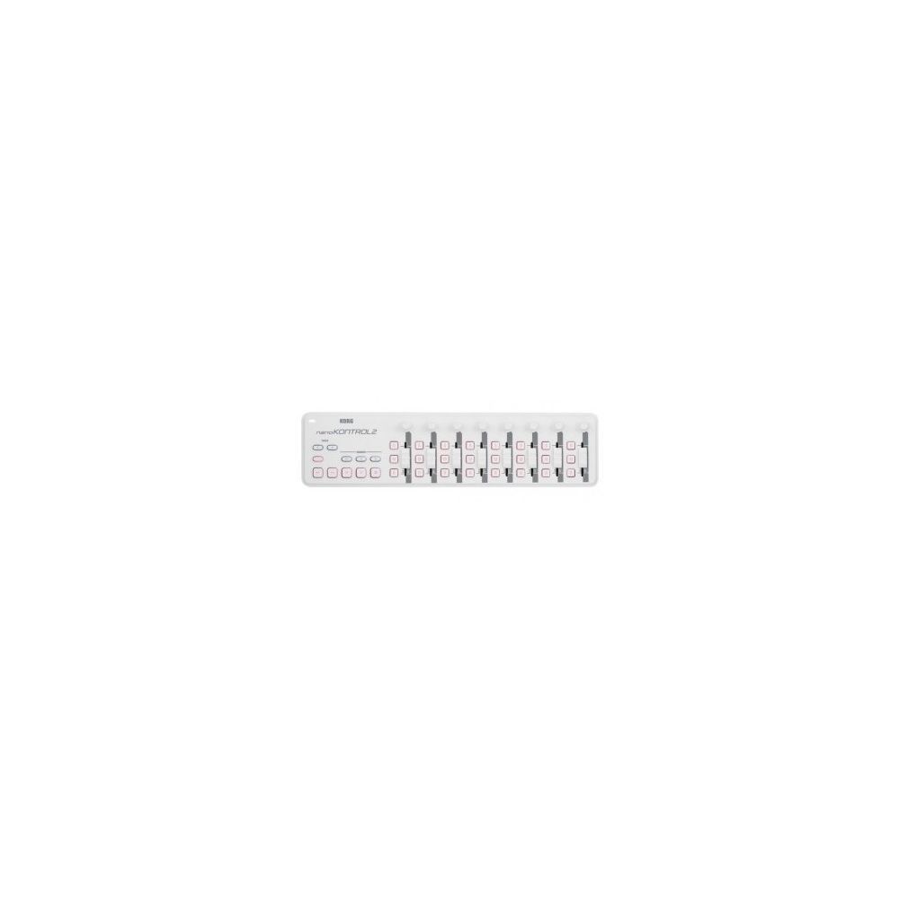 Korg - Korg NanoKontrol2 blanc - Surface de contôle MIDI USB - Claviers maîtres