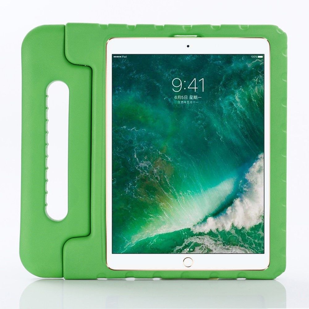 marque generique - Coque en TPU mousse EVA de sécurité pour enfants avec béquille, à l'épreuve des chutes vert pour votre Apple iPad Pro 12.9 inch (2018) - Autres accessoires smartphone
