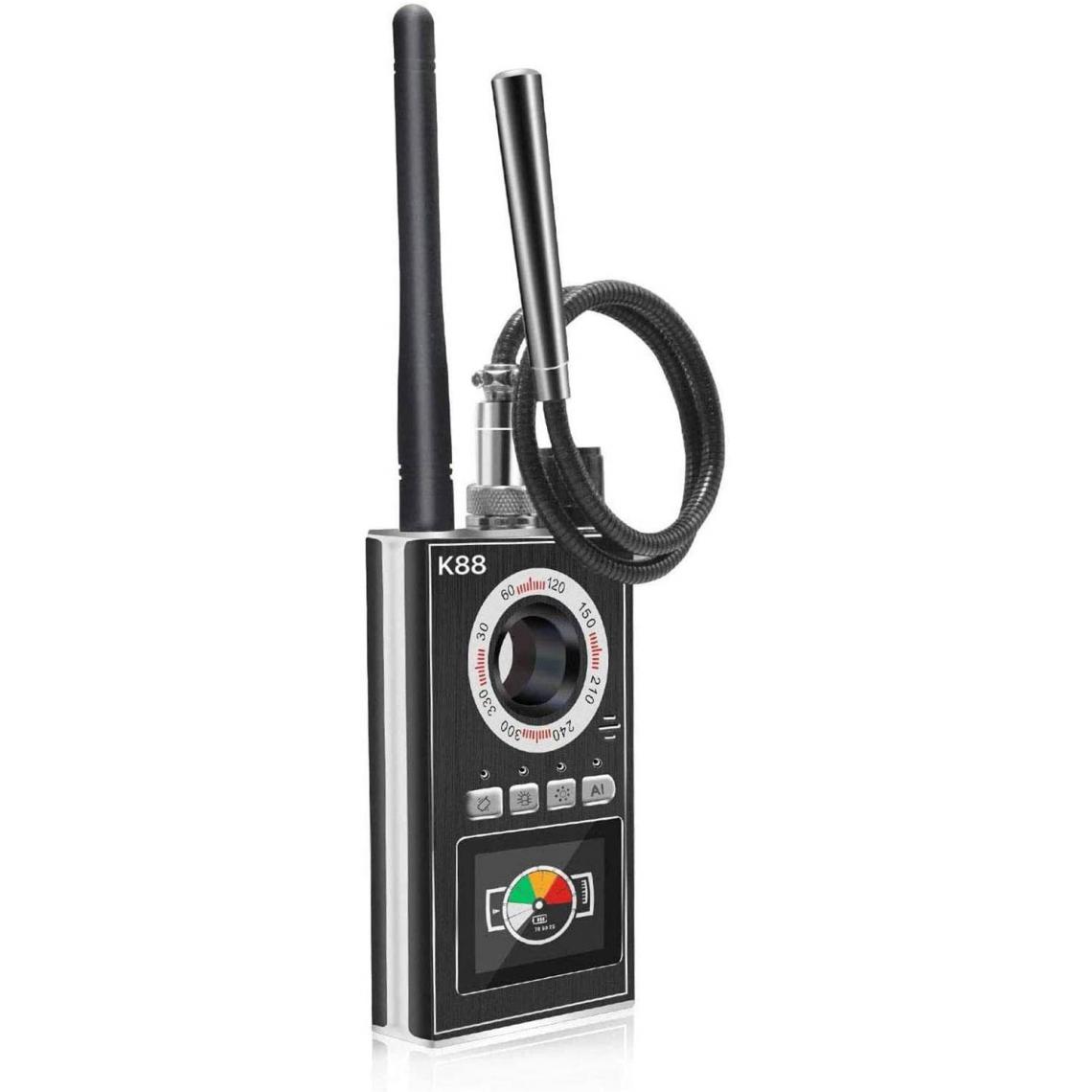 Chrono - K88 Anti Spy Detector RF Detector Radio Scanner pour Camera Finder Détecteur de caméra cachée GPS Tracker Détecteur de Signaï¼noirï¼ - Autres accessoires smartphone