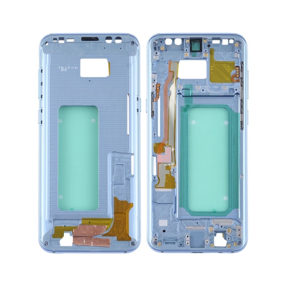 Wewoo - Boitier intégral bleu pour Galaxy S8 + / G9550 / G955F / G955A Cadre médian - Autres accessoires smartphone