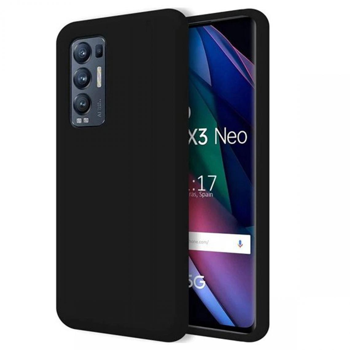 Phonecare - Coque Silicone Liquide pour OPPO Find X3 Neo - Coque, étui smartphone