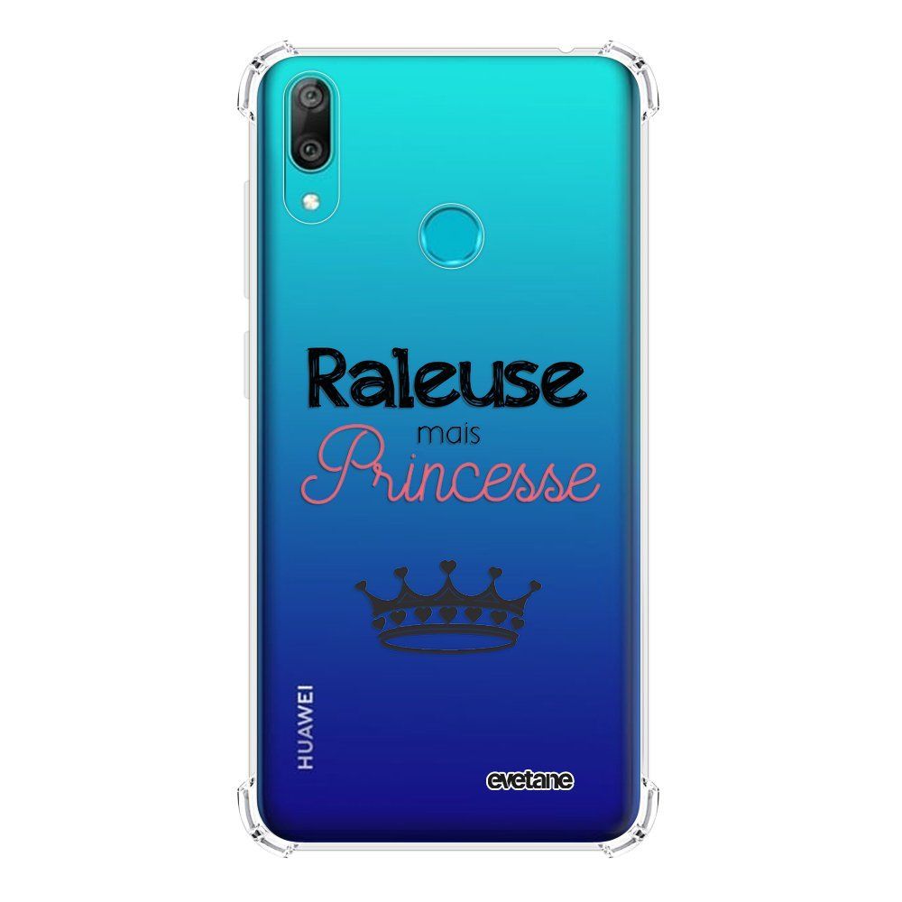 Evetane - Coque Huawei Y7 2019 anti-choc souple avec angles renforcés transparente Raleuse mais princesse Evetane - Coque, étui smartphone