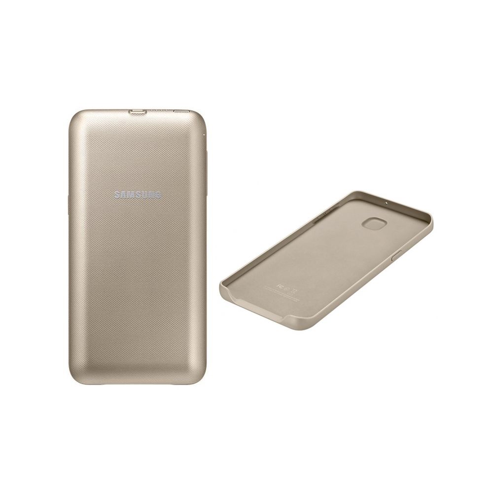 Samsung - PowerBank à induction 3400mA design Gold - Batterie téléphone