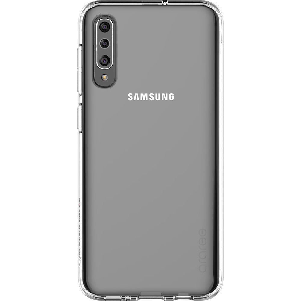 Samsung - Coque de protection pour Galaxy A50 - GP-FPA505KD - Transparent - Coque, étui smartphone