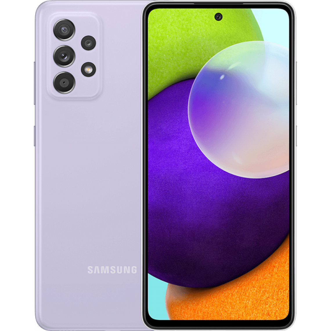Samsung - Samsung Galaxy A52 5G (Double Sim - 6.5'' - 128 Go, 6 Go RAM) Violet - Smartphone Android