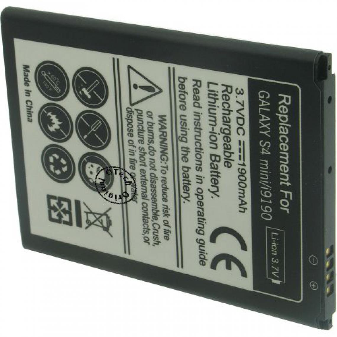 Otech - Batterie compatible pour SAMSUNG GT-19195 (VERIFIER LES ENCOCHE - Batterie téléphone