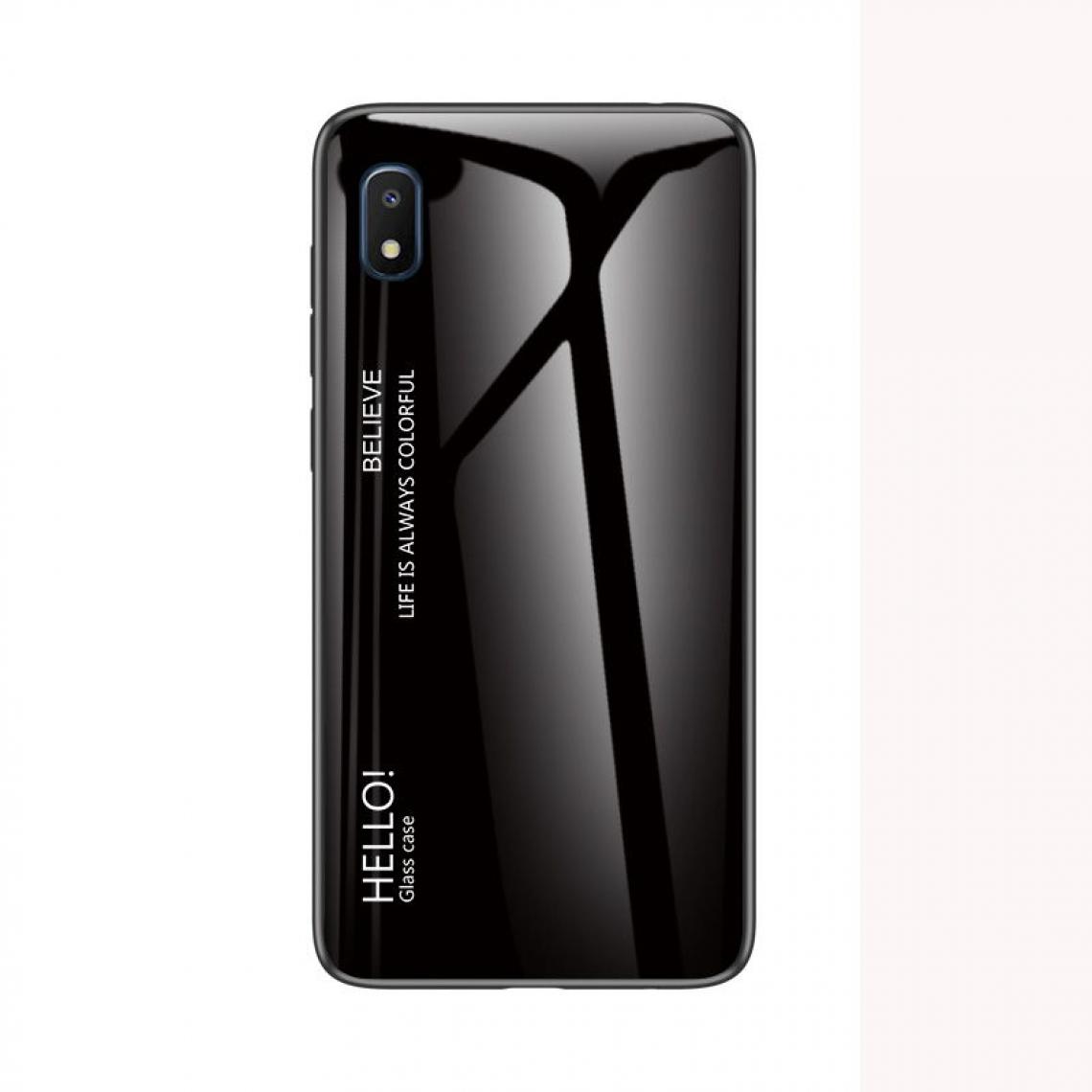 OtterBox - Housse Etui Coque de protection pour Samsung Galaxy A10E Arriere Rigide dégradé [Noir] - Coque, étui smartphone