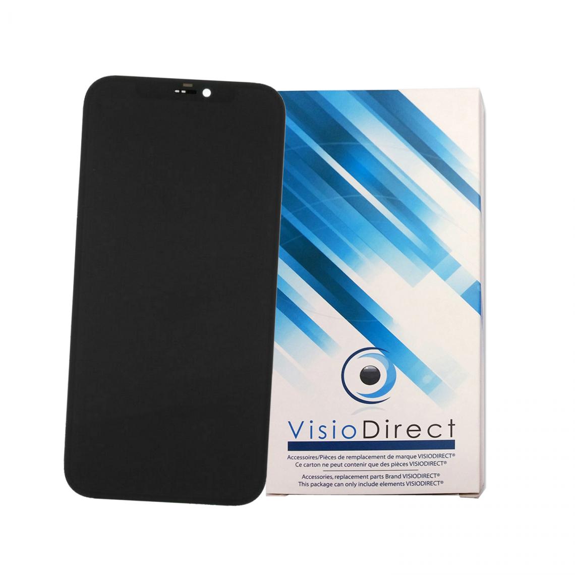 Visiodirect - Ecran complet compatible avec Iphone 12 Pro taille 6.1" or Vitre tactile + ecran LCD - Autres accessoires smartphone