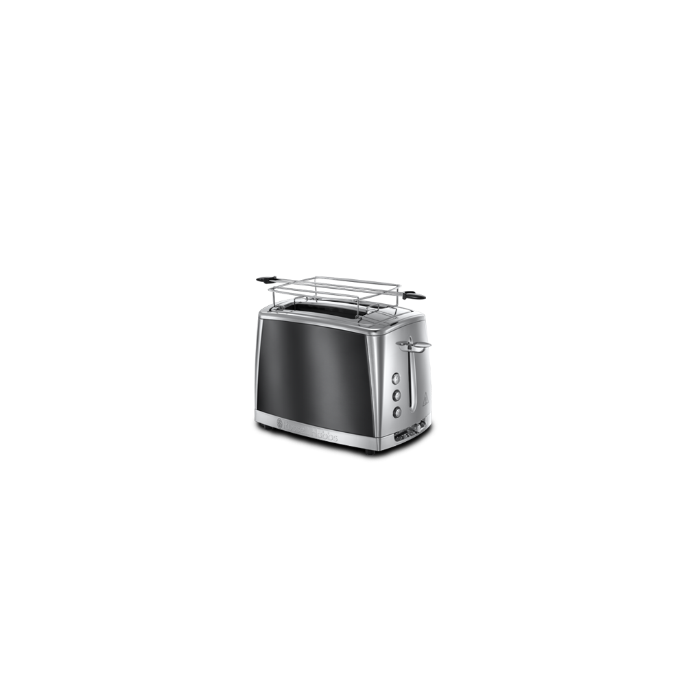 Russell Hobbs - RUSSELL HOBBS 23221-56 -Toaster Luna - Technologie Fast Toast - Gris Clair de Lune - Grille-pain