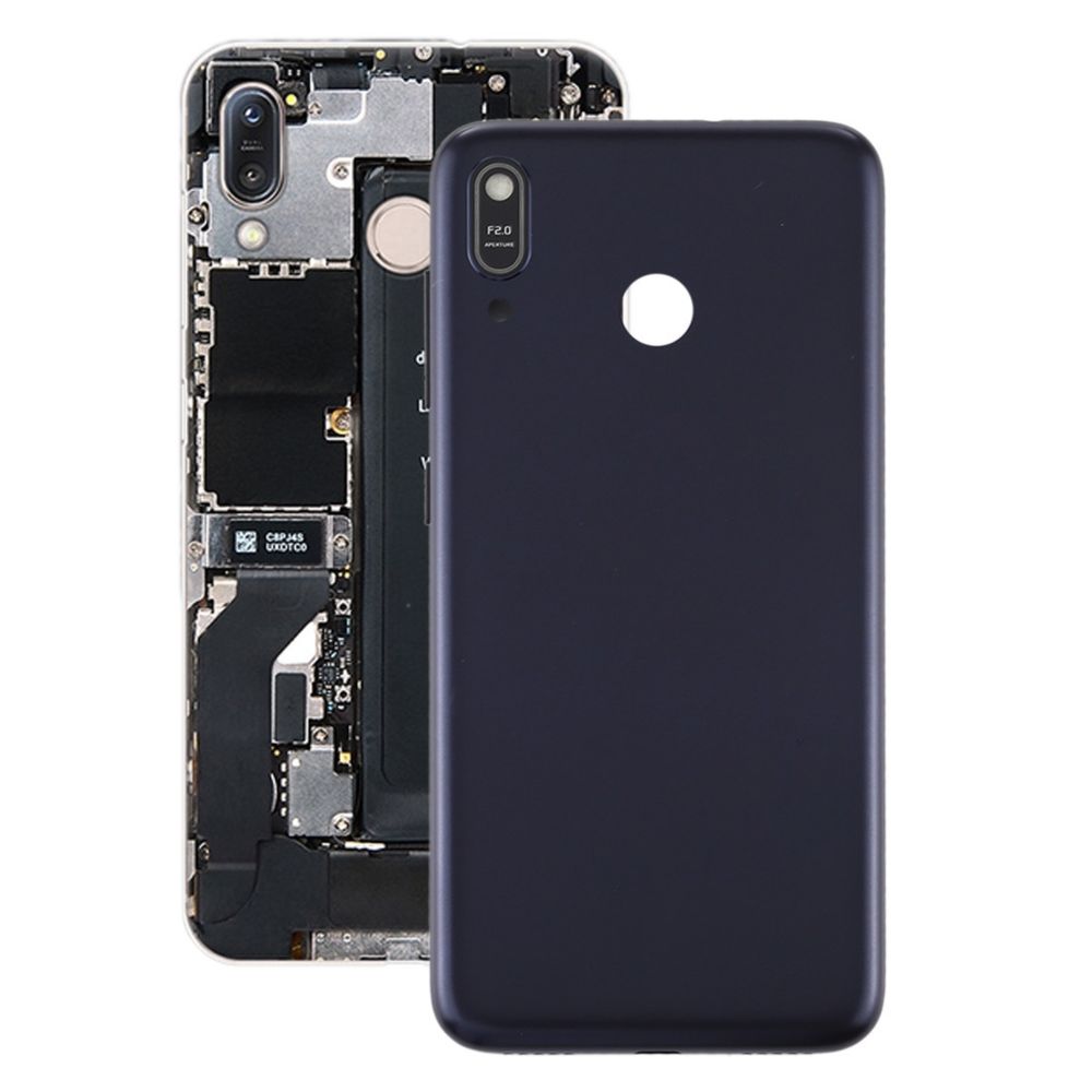 Wewoo - Cache arrière de la batterie avec objectif de la caméra et touches latérales pour Asus Zenfone Max M1 ZB555KL noir bleu - Autres accessoires smartphone
