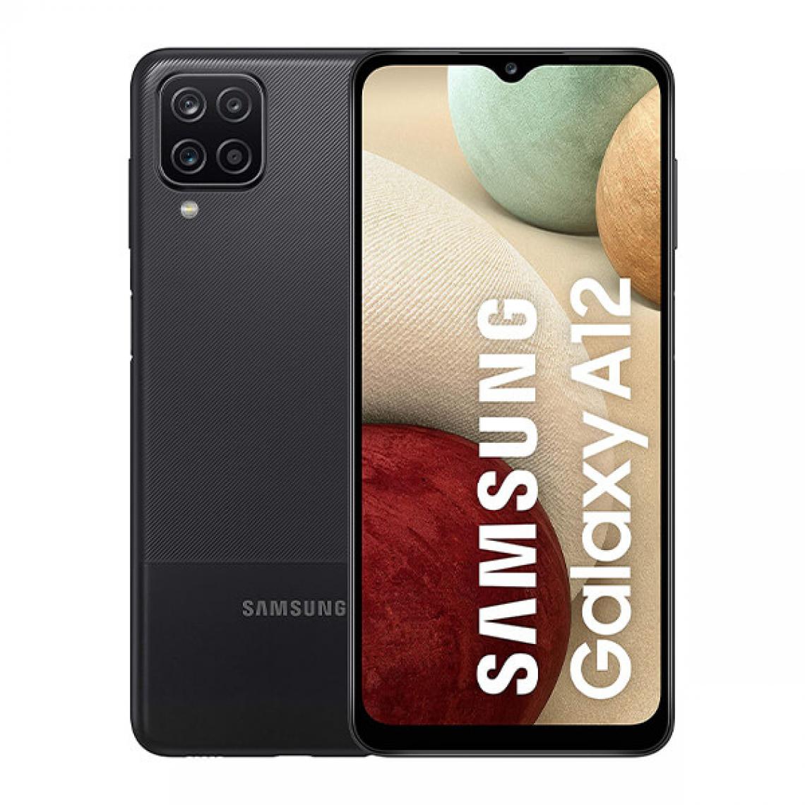 Samsung - Samsung Galaxy A12 3GB/32GB Negro (Black) Dual SIM A125F - Smartphone Android