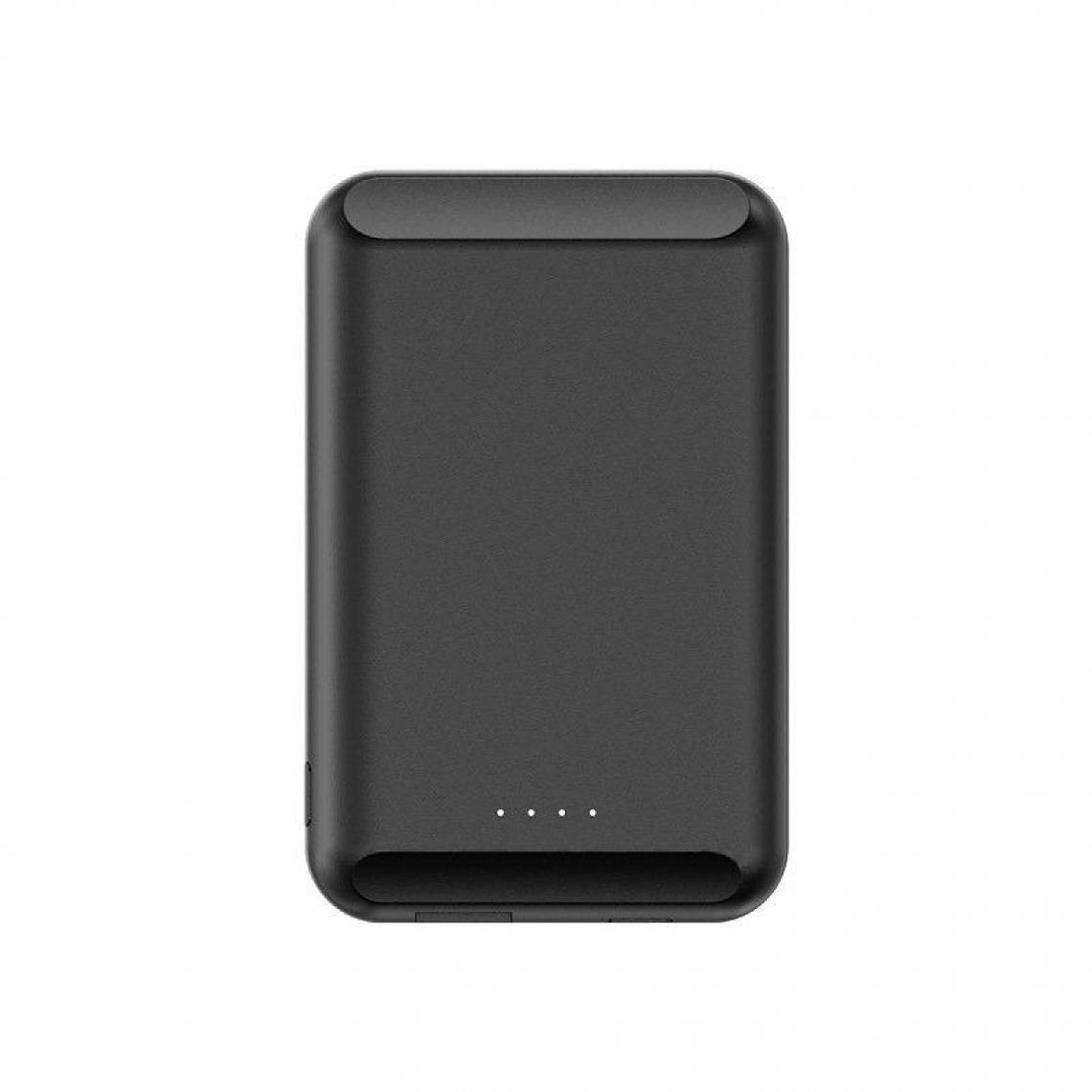 Chrono - Chargeur de Atterie Magnétique Sans Fil Mag-Safe Compatible avec le Chargeur(Noir) - Chargeur secteur téléphone