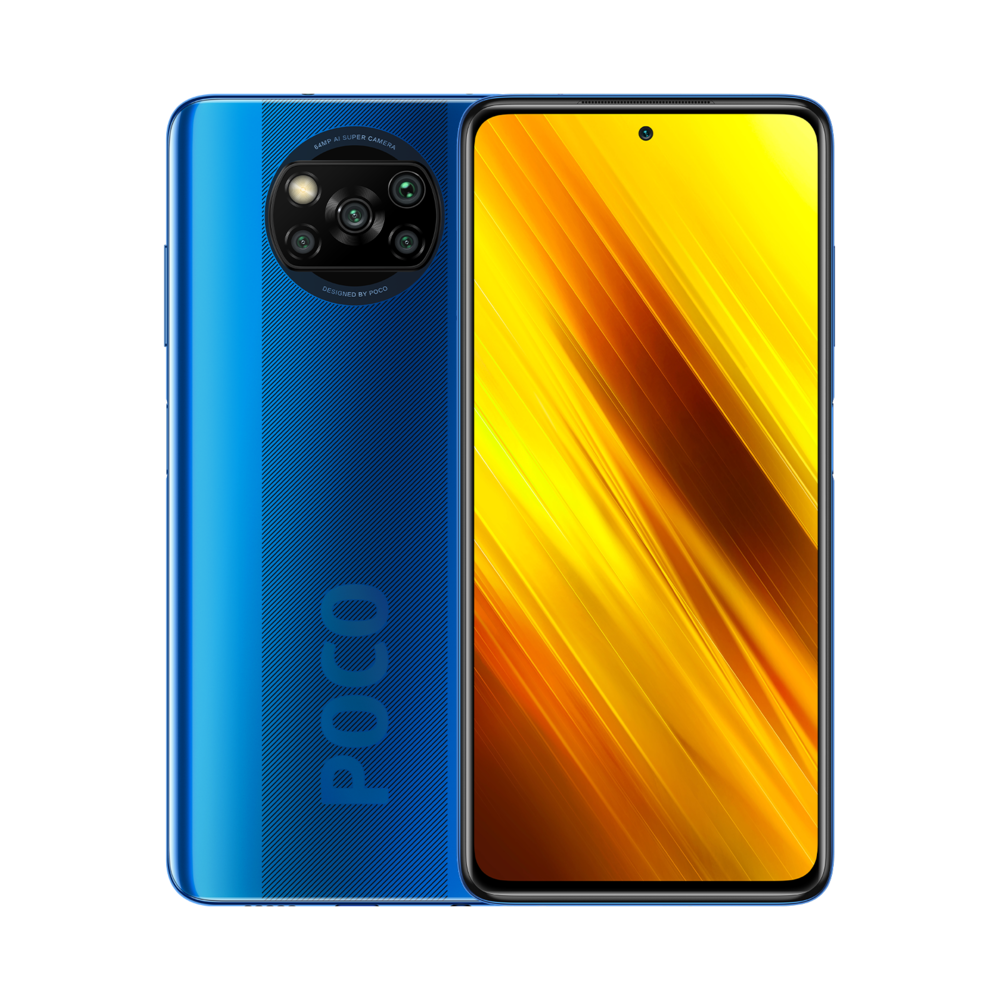 XIAOMI - Pocophone X3 - 64 Go - Bleu - Smartphone Android