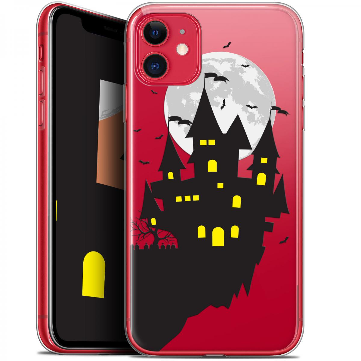Caseink - Coque Pour Apple iPhone 11 (6.1 ) [Gel HD Collection Halloween Design Castle Dream - Souple - Ultra Fin - Imprimé en France] - Coque, étui smartphone