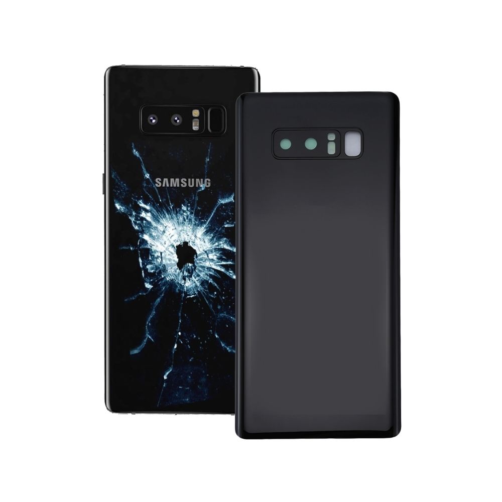 Wewoo - Coque arrière noir pour Samsung Galaxy Note 8 Couverture arrière avec couvercle de la caméra iPartsAcheter - Coque, étui smartphone