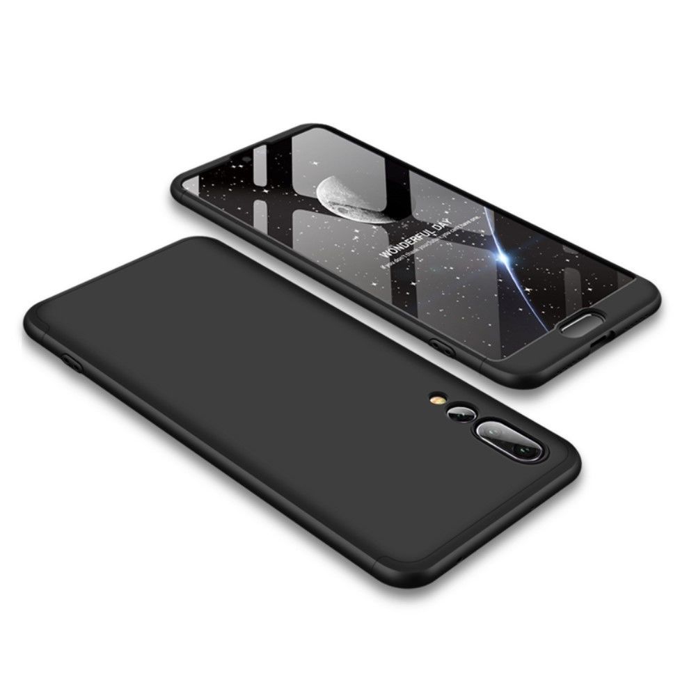 marque generique - Coque en TPU amovible mate trois pièces noir pour votre Huawei P20 Pro - Autres accessoires smartphone