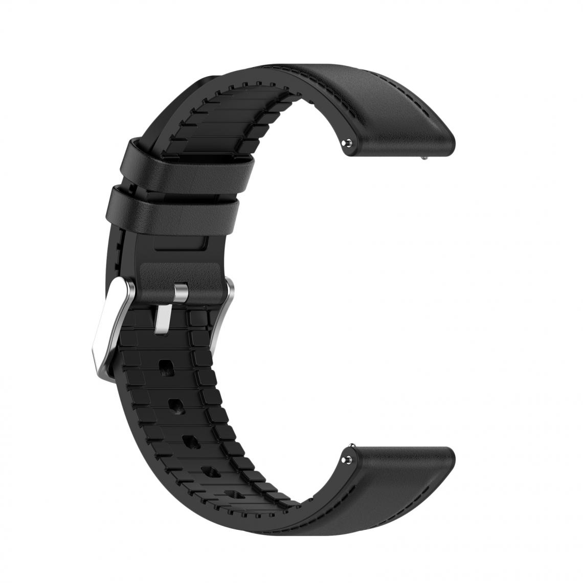 marque generique - Bracelet De Montre Boucle En Acier Inoxydable Pour Samsung Gear S3 Classic SM-R770 Noir - Accessoires montres connectées