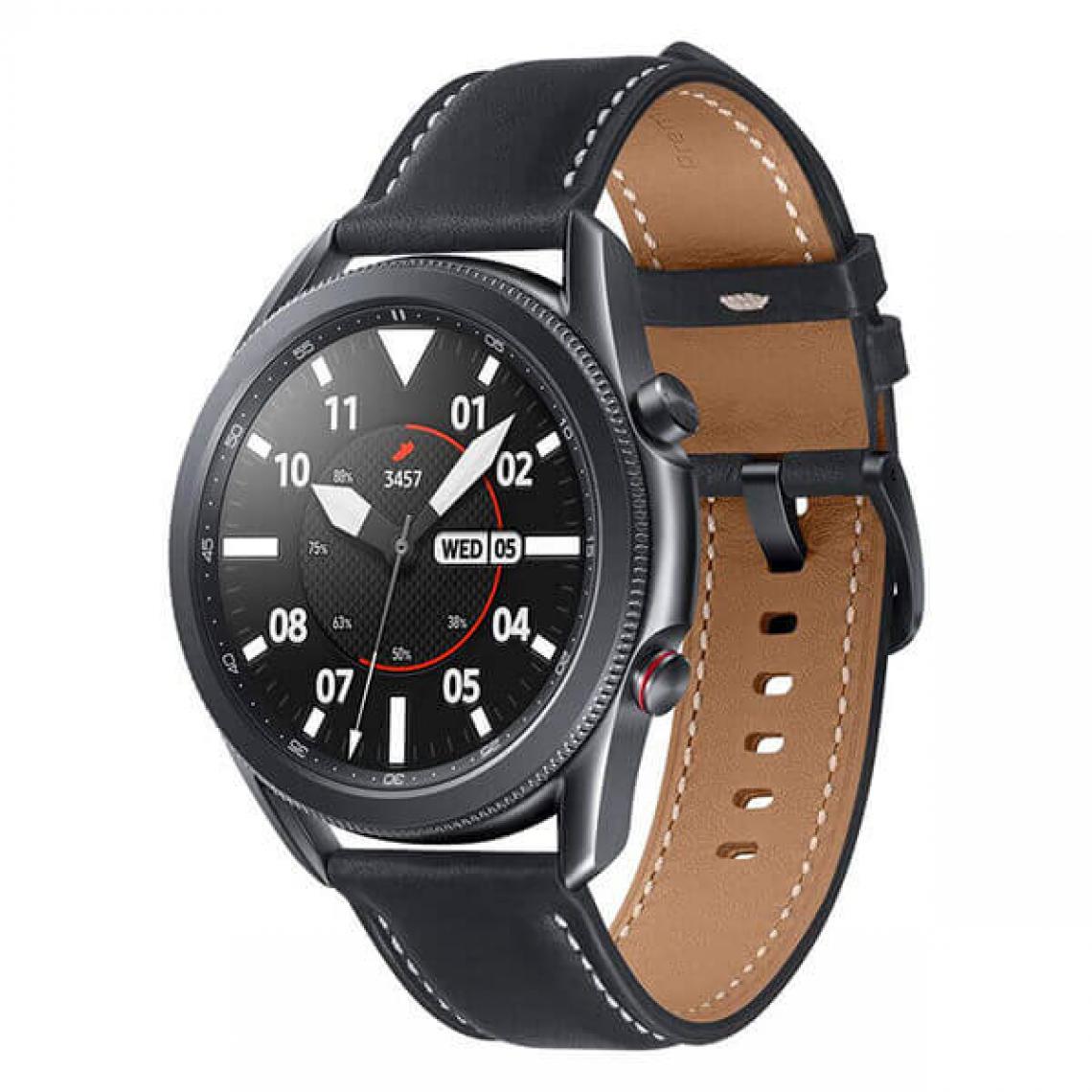 Samsung - Samsung Watch 3 45mm Noir (Mystic Black) Wi-Fi R840 - Montre connectée