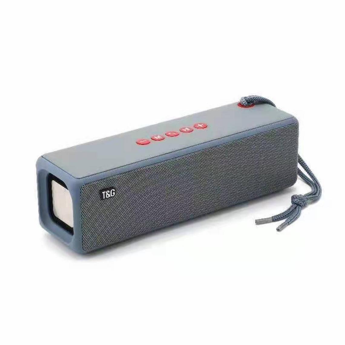 Universal - Haut-parleur Bluetooth portable Musique Haut-parleur USB AUX TF FM Radio Subwoofer haute puissance | Haut-parleur de bibliothèque (bleu) - Hauts-parleurs