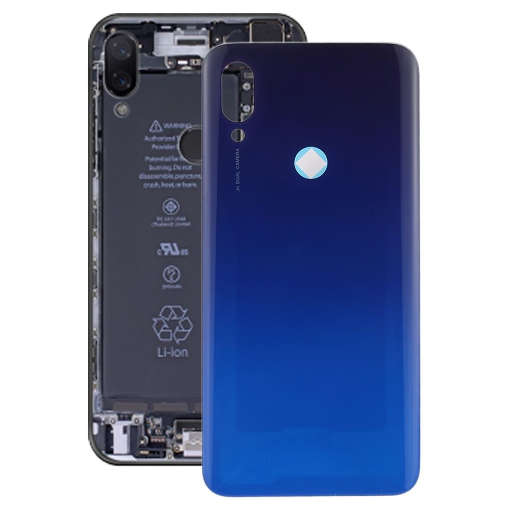 Wewoo - Coque Arrière de Batterie pour Xiaomi Redmi 7 Bleu Crépuscule - Coque, étui smartphone