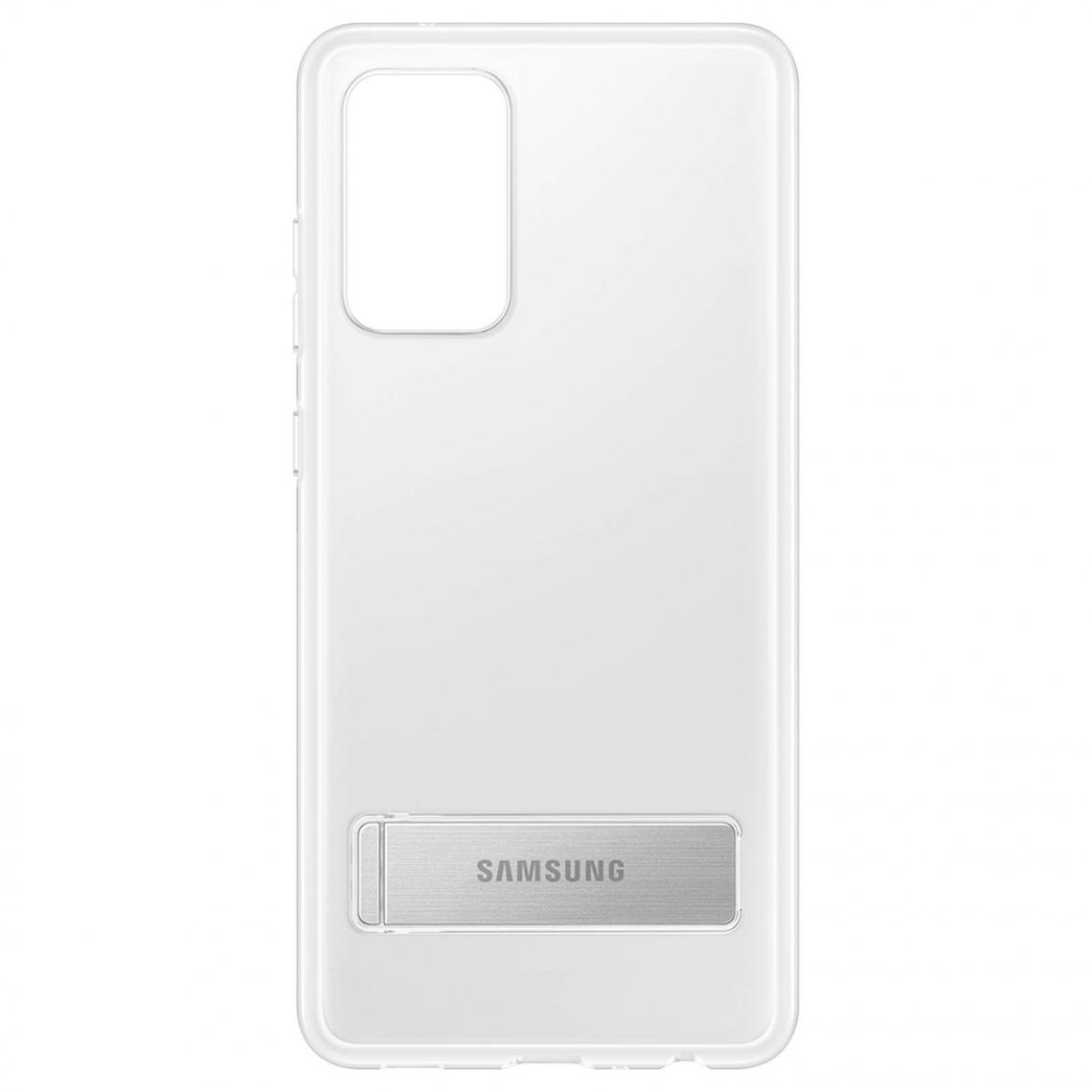 Samsung - Coque Samsung Galaxy A52 Béquille Original Clear Standing Cover Transparent - Coque, étui smartphone