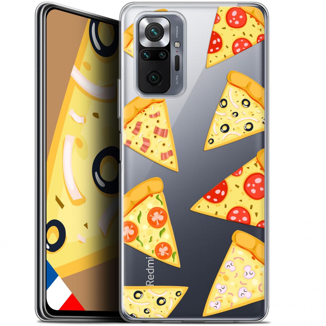 Caseink - Coque Pour Xiaomi Redmi Note 10 PRO (6.7 ) [Gel HD Collection Foodie Design Pizza - Souple - Ultra Fin - Imprimé en France] - Coque, étui smartphone