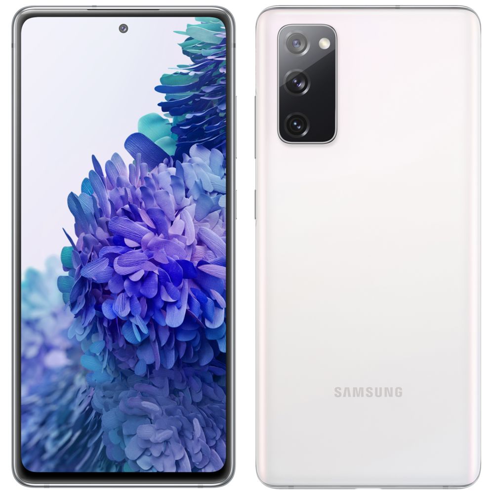 Samsung - Galaxy S20 FE - 4G - 128Go - Blanc - Smartphone Android