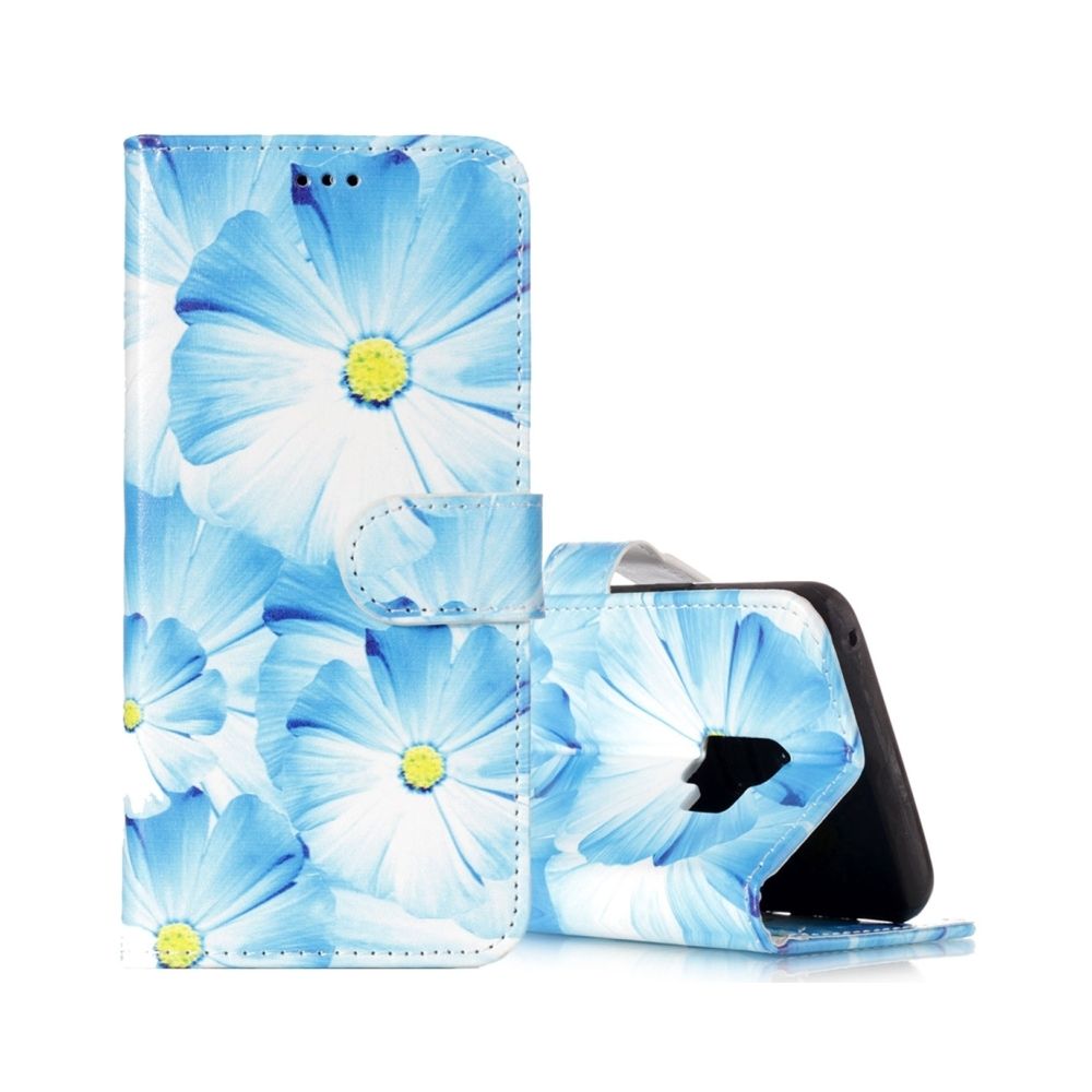 Wewoo - Housse Étui pour Samsung Galaxy S9 orchidée modèle horizontal en cuir avec porte-cartes & fentes cartes et porte-monnaie - Coque, étui smartphone