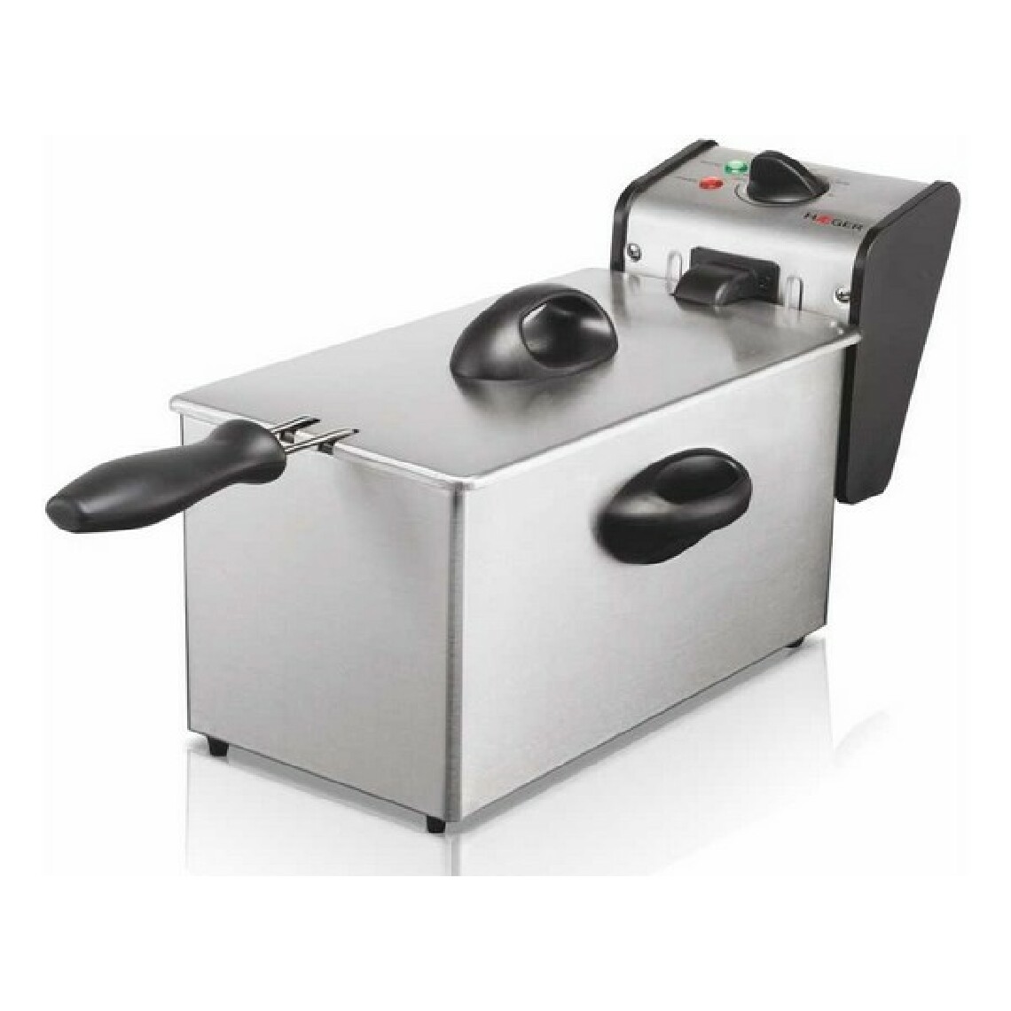 Unknown - Friteuse Haeger PRO CHIPS PLUS 2000W 4 L - Friteuse