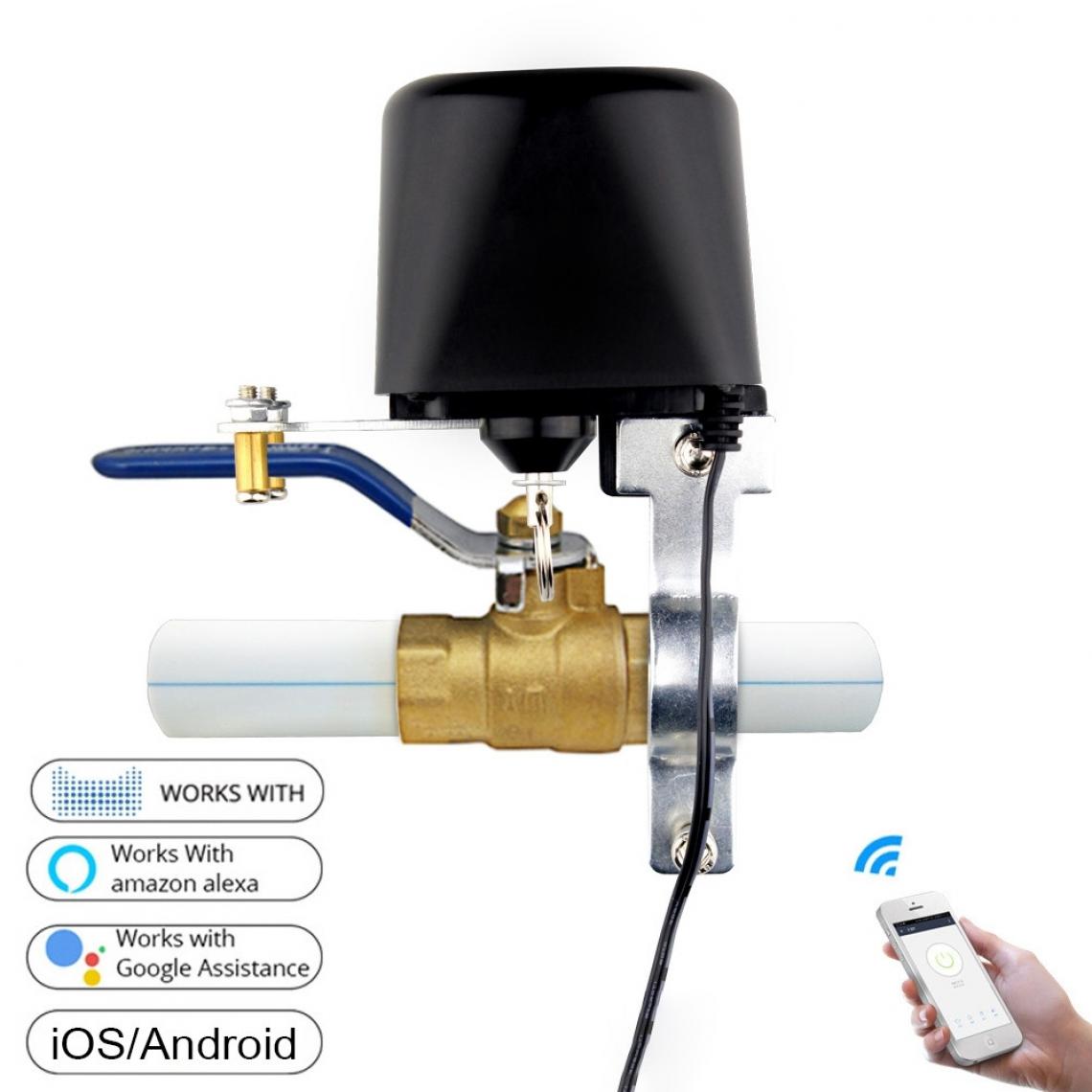 Wewoo - Commutateur intelligent de valve de gaz de l'eau WIFI de contrôle d'irrigation de jardin - Box domotique et passerelle
