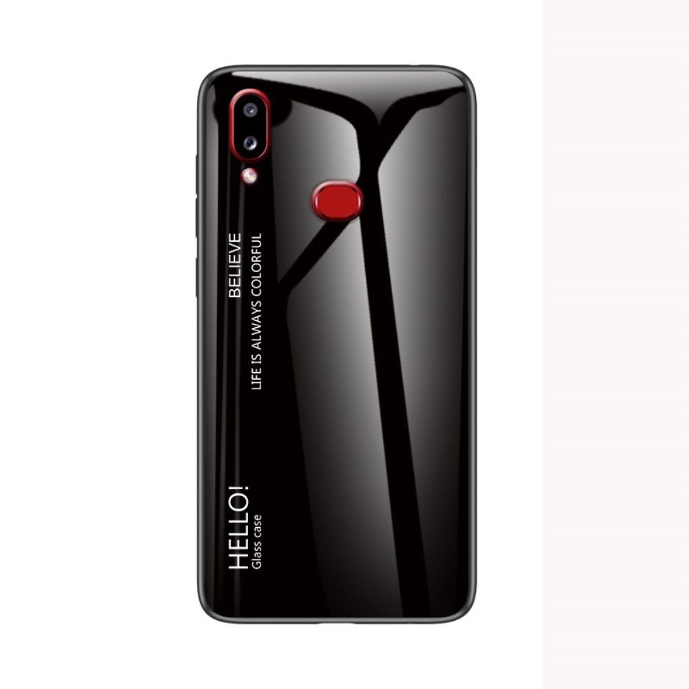 marque generique - Coque en TPU dégradé de couleur noir pour votre Samsung Galaxy A10s - Coque, étui smartphone